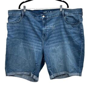 Old Navy Mid Rise Plus Size Denim Shorts 26
